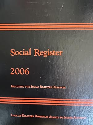 Social Register 2006