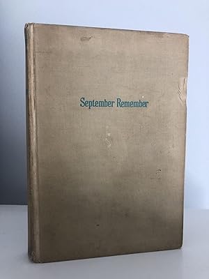 Seller image for September Remember for sale by 32.1  Rare Books + Ephemera, IOBA, ESA