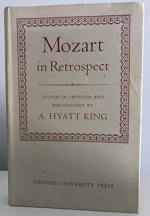 Bild des Verkufers fr Mozart in Retrospect: Studies in Criticism and Biography zum Verkauf von 32.1  Rare Books + Ephemera, IOBA, ESA