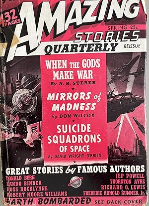 Image du vendeur pour Amazing Stories Quarterly Pulp: Spring 1941 mis en vente par 32.1  Rare Books + Ephemera, IOBA, ESA