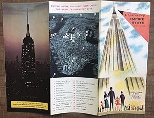 Empire State Building Observatory Brochure