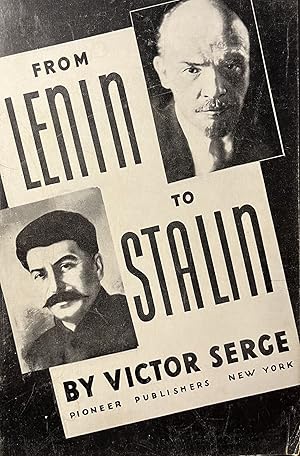 Imagen del vendedor de From Lenin to Stalin a la venta por 32.1  Rare Books + Ephemera, IOBA, ESA