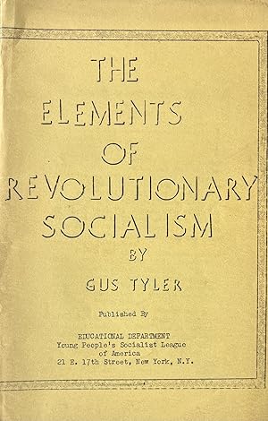 The Elements of Revolutionary Socialism