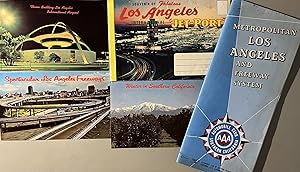 A Grouping of Five Pieces of Mid Century Los Angeles Travel Ephemera