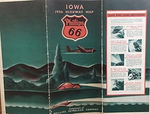 1936 Iowa Highway Map