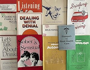 A Grouping of 35 Recovery and Alcoholism Pamphlets,Most Dating from the 1970s and 1980s