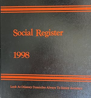 Social Register 1998