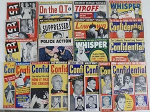 Seller image for A Grouping of Twenty [20] Mid Century Crime, Police and Gossip Magazines for sale by 32.1  Rare Books + Ephemera, IOBA, ESA