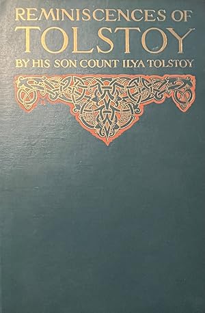 Seller image for Reminiscences of Tolstoy for sale by 32.1  Rare Books + Ephemera, IOBA, ESA