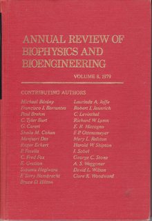Annual Review of Biophysics and Bioengineering Vol. 8 1979