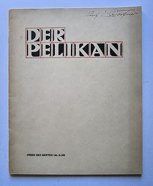 "Angewandte Schrift" von F.H. Ehmcke. Der Pelikan. Mitteilungen der Pelikan-Werke. Nummer 25. Han...