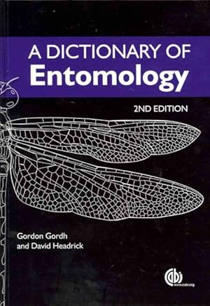 Image du vendeur pour Dictionary of Entomology mis en vente par GreatBookPricesUK