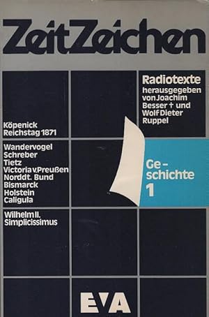 Bild des Verkufers fr Radiotexte; Teil: Geschichte. 1 / Zeit-Zeichen zum Verkauf von Schrmann und Kiewning GbR