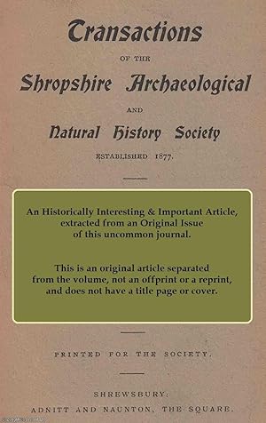 Bild des Verkufers fr Recent Geological Investigations in Shropshire. This is an original article from the Shropshire Archaeological & Natural History Society Journal, 1878. zum Verkauf von Cosmo Books
