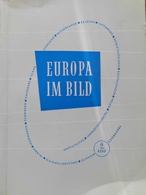 Seller image for Europa im Bild. Band 1. Text von Hermann Ohrenschall und Heinz Schwensfeger. for sale by Steeler Antiquariat