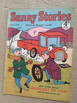 Seller image for Sunny Stories February 11th 1957 'Marmaduke the Lorry' for sale by Raymond Tait