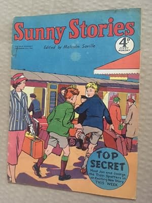 Seller image for Sunny Stories December 31st 1956 'Top Secret' for sale by Raymond Tait