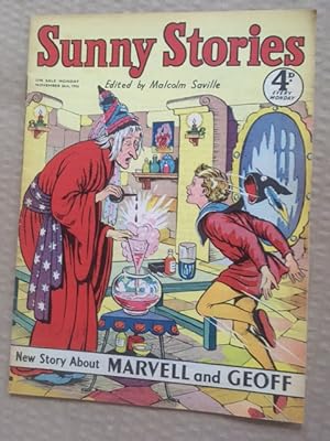 Image du vendeur pour Sunny Stories November 26th 1956 'Marvell and Geoff' mis en vente par Raymond Tait