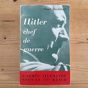 Imagen del vendedor de Hitler chef de guerre a la venta por Les bouquins d'Alain