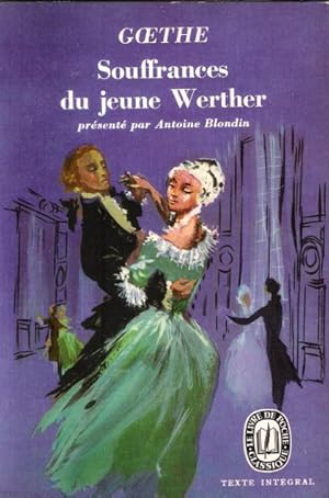 Image du vendeur pour Les Souffrances du jeune Werther mis en vente par Au vert paradis du livre
