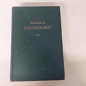 Bild des Verkufers fr Methods In Enzymology Volume IV zum Verkauf von Cambridge Rare Books