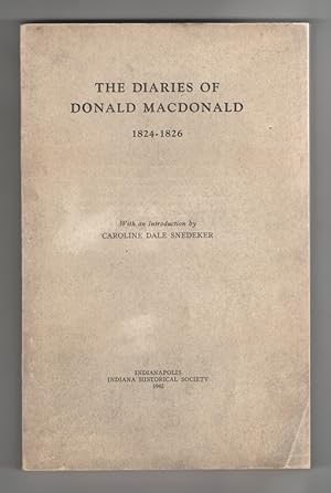 Immagine del venditore per Diaries of Donald Macdonald 1824-1826 venduto da Sweet Beagle Books