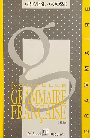 Nouvelle Grammaire Francaise