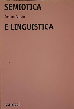 SEMIOTICA E LINGUISTICA