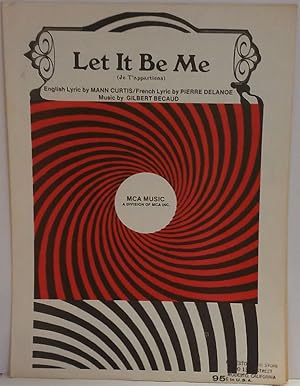 Imagen del vendedor de Let It Be Me (de T'appartiens) a la venta por Once Read Books