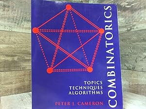 Bild des Verkufers fr Combinatorics: Topics, Techniques, Algorithms zum Verkauf von Archives Books inc.