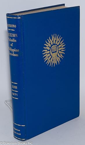 Seller image for Quezon: Paladin of Philippine Freedom for sale by Bolerium Books Inc.