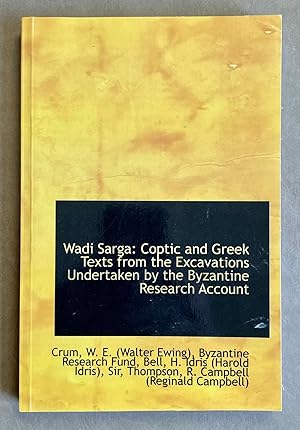 Wadi Sarga. Coptic and Greek texts