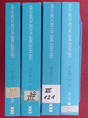 Immagine del venditore per Der erste Brief an die Korinther (vollstndig in 4 Bnden). Bnde VII/1 bis VII/4 aus der Reihe "Evangelisch-Katholischer Kommentar zum Neuen Testament (EKK)". venduto da Wissenschaftliches Antiquariat Zorn
