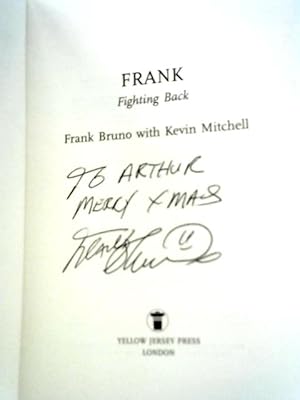 Imagen del vendedor de Frank: Fighting Back a la venta por World of Rare Books