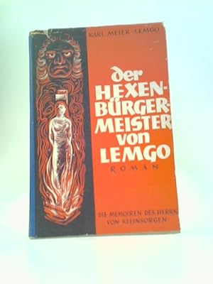 Bild des Verkufers fr Der Hexenburgermeister von Lemgo zum Verkauf von World of Rare Books