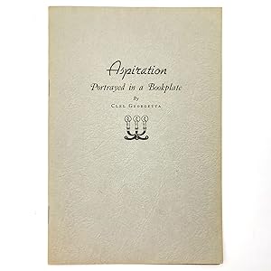 Bild des Verkufers fr Aspiration Portrayed in a Bookplate zum Verkauf von Boyd Used & Rare Books