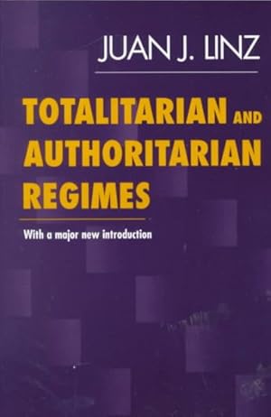 Seller image for Totalitarian and Authoritarian Regimes for sale by GreatBookPrices