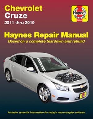 Immagine del venditore per Chevrolet Cruze Haynes Repair Manual : 2011 Thru 2019 - Based on a Complete Teardown and Rebuild venduto da GreatBookPrices