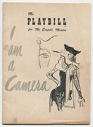Imagen del vendedor de (Playbill): The Empire Theatre - I Am A Camera a la venta por Between the Covers-Rare Books, Inc. ABAA