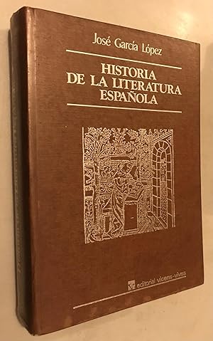Imagen del vendedor de Historia de la Literatura Espanola (Spanish Edition) a la venta por Once Upon A Time