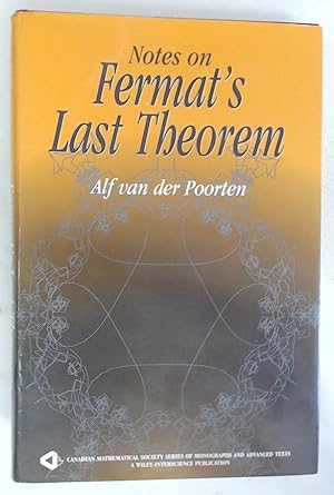 Seller image for Notes on Fermat's Last Theorem. for sale by Plurabelle Books Ltd