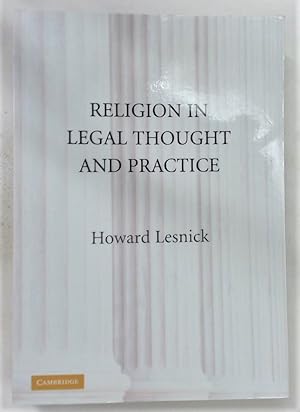 Seller image for Religion in Legal Thought and Practice. for sale by Plurabelle Books Ltd