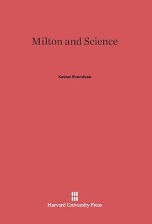 Image du vendeur pour Milton and Science mis en vente par moluna