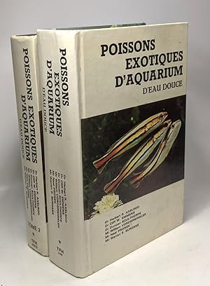 Seller image for Poissons exotiques d'aquarium d'eau douce - TOME 1 et 2 for sale by crealivres