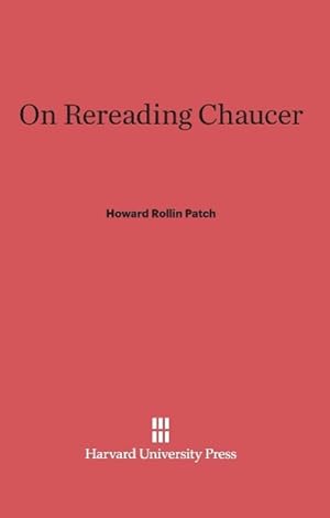 Immagine del venditore per On Rereading Chaucer venduto da moluna