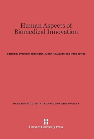 Imagen del vendedor de Human Aspects of Biomedical Innovation a la venta por moluna