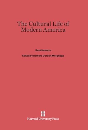 Image du vendeur pour The Cultural Life of Modern America mis en vente par moluna