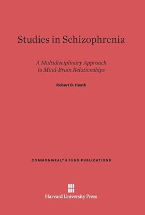 Immagine del venditore per Studies in Schizophrenia venduto da moluna