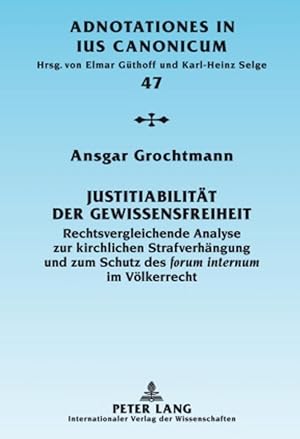 Immagine del venditore per Justitiabilitaet der Gewissensfreiheit venduto da moluna