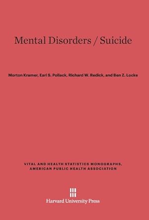 Seller image for Mental Disorders / Suicide for sale by moluna